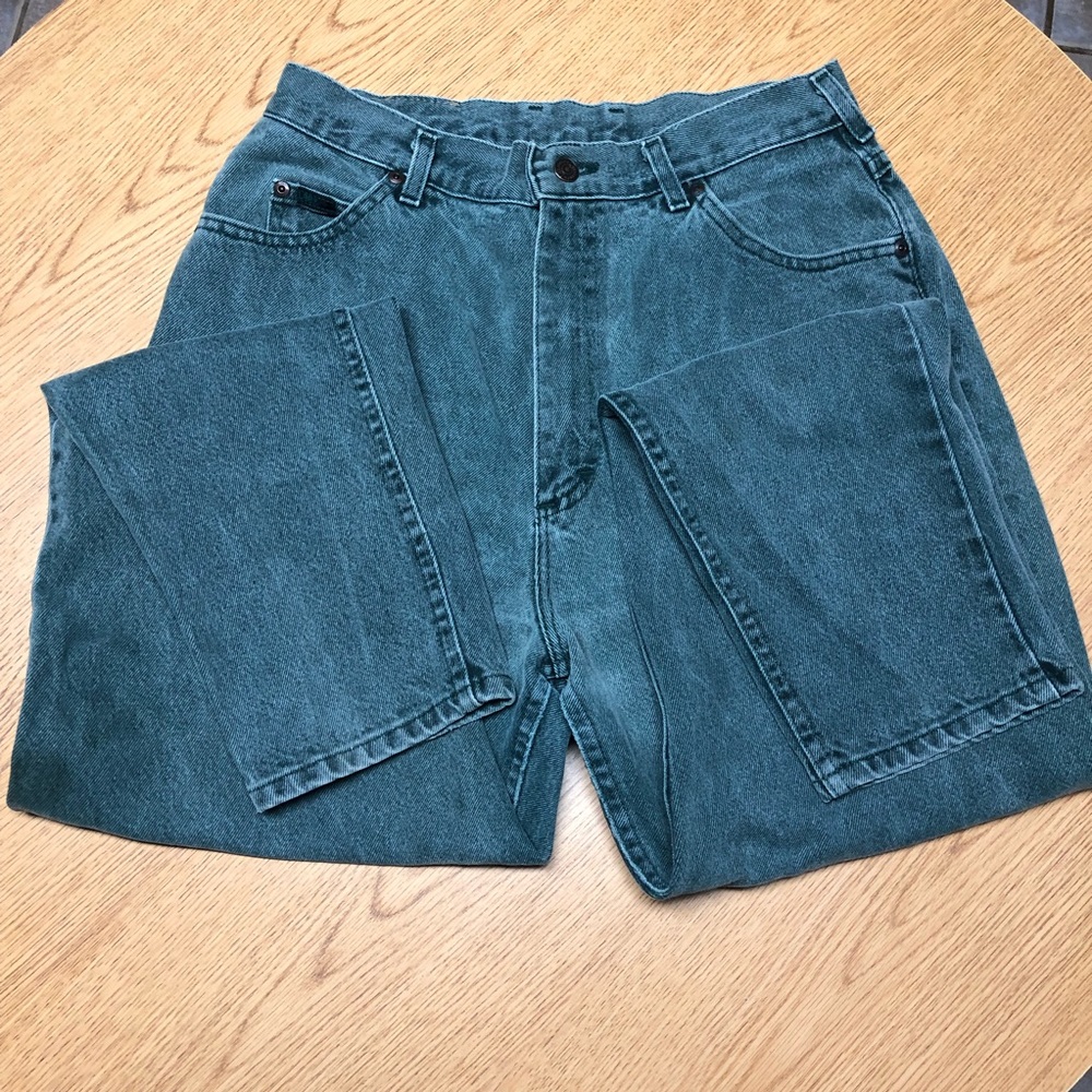 👖Lee Women’s Green Denim Jeans 16M
